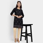 Ladies' Kurta, Black, small image number null