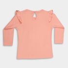 Infants' Cotton T-Shirt, Peach, small image number null