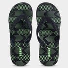 Men's Printed Slippers, हरा, small image number null