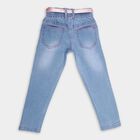 Girl's Jeans, हल्का नीला, small image number null