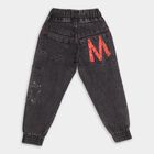 Boy's Jeans, काला, small image number null