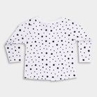 Infants' Cotton T-Shirt, सफ़ेद, small image number null