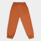 Boys' Cotton Trouser, Brown, small image number null
