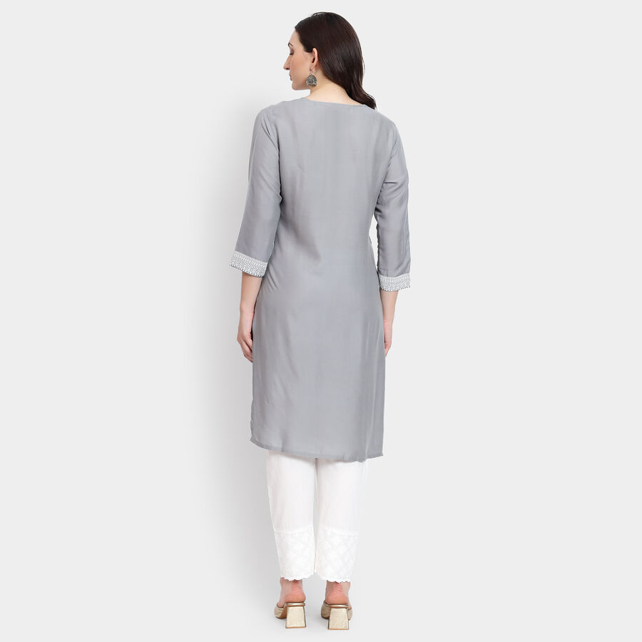 Ladies' Kurta, Light Grey, large image number null