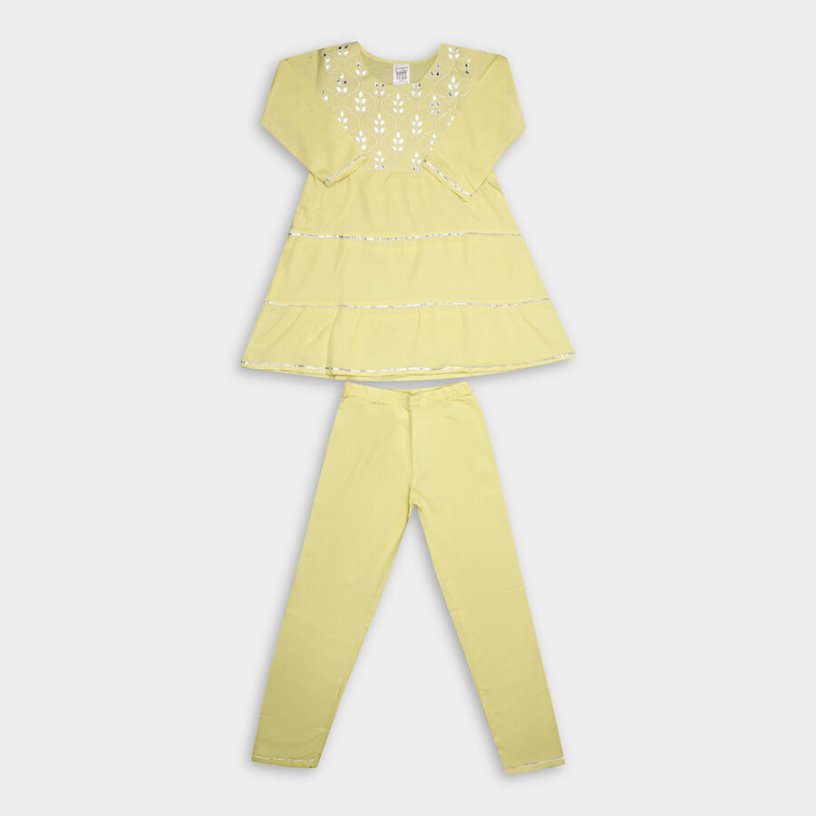 Girls' Fusion Set, Light Green, large image number null