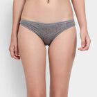Ladies' Cotton Panty, Dark Grey, small image number null
