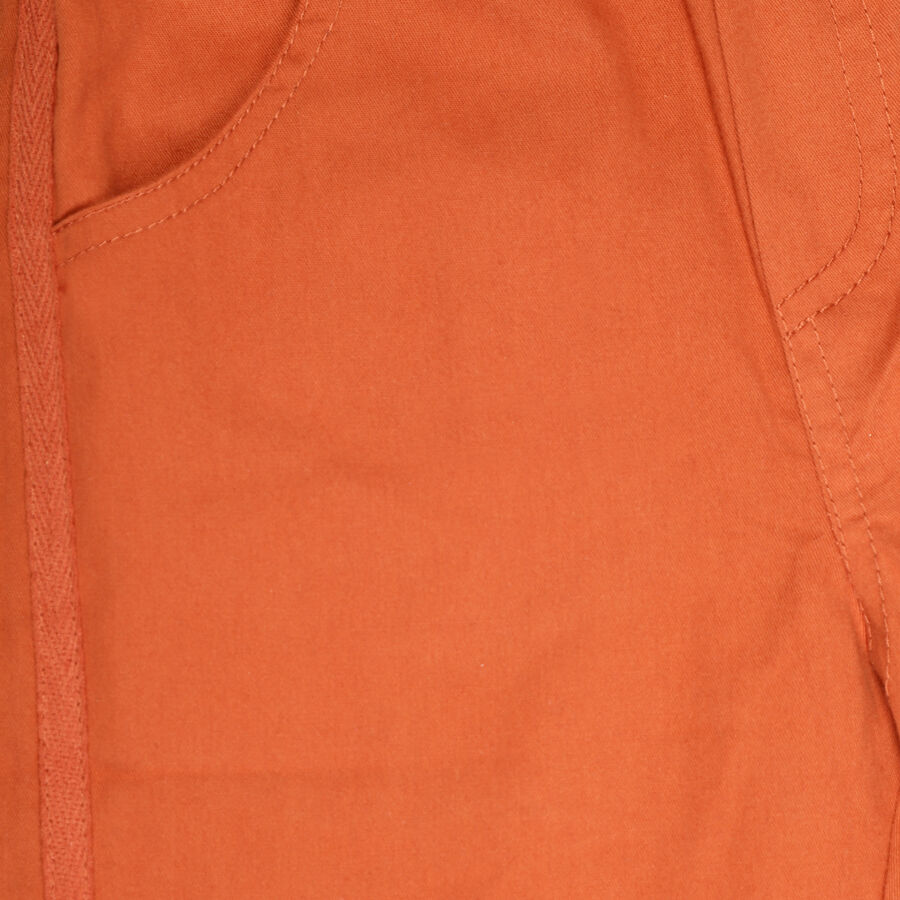 Boys' Cotton Trouser, Rust, large image number null