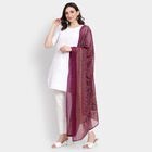 Ladies' Dupatta, Purple, small image number null