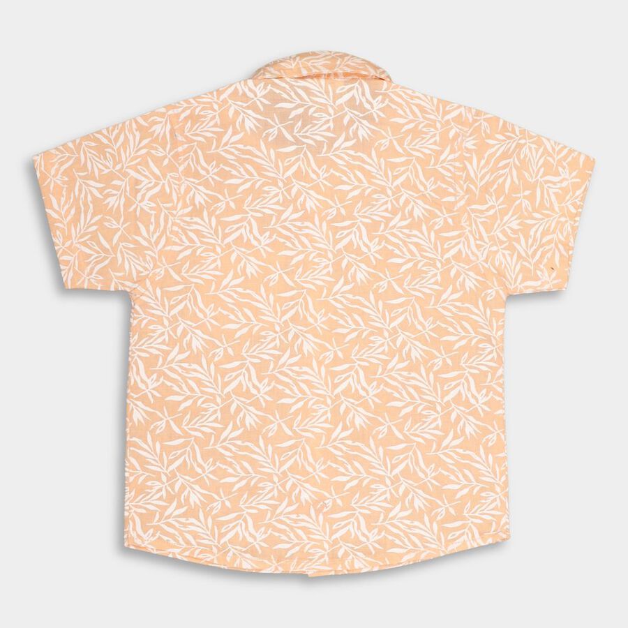 Infants' 100% Cotton Shirt, Peach, large image number null