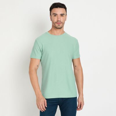 Men's Round Neck Half Sleeves T-Shirt