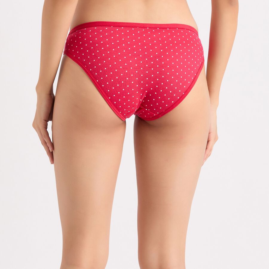 Ladies' Cotton Panty, लाल, large image number null