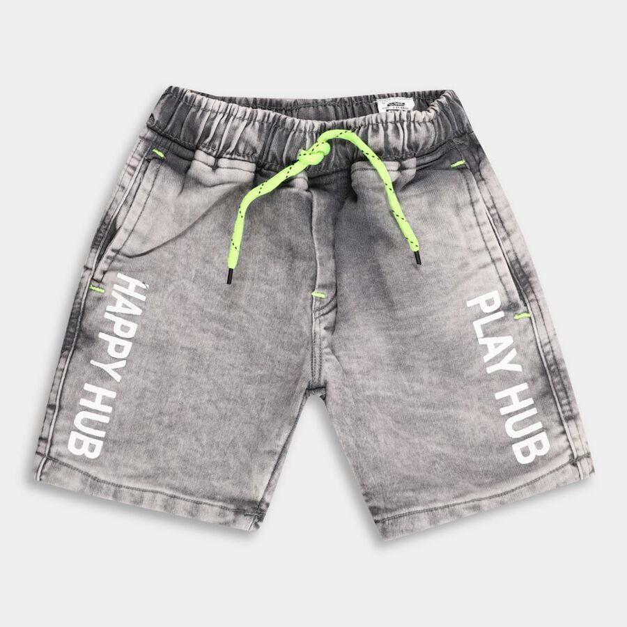 Boys' Bermudas, Light Grey, large image number null