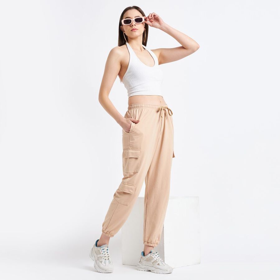 Ladies' Track Pant, गहरा पीला, large image number null