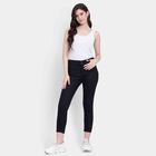 Basic Wash High Rise Skinny Jeans, Black, small image number null