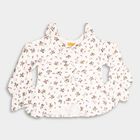 Girls' Blouse, Off White, small image number null