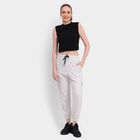 Ladies' Track Pants, Ecru Melange, small image number null