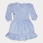 Girls' Dress, Light Blue, small image number null