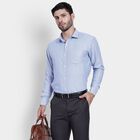 Men's Cotton Formal Shirt, Mid Blue, small image number null