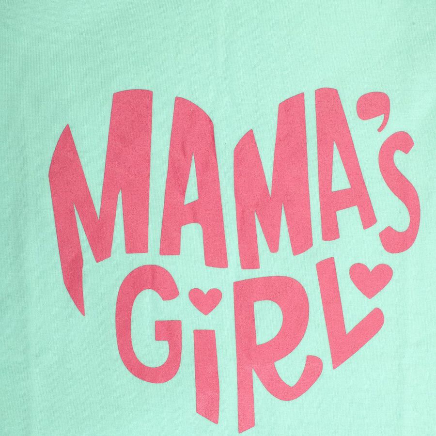 Girls' T-Shirt, Light Green, large image number null