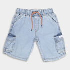 Boys' Bermudas, Light Blue, small image number null