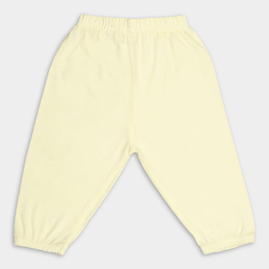 Infants' Cotton Pyjama, Yellow, large image number null