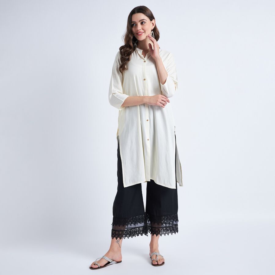 Ladies' Kurta, White, large image number null