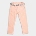 Girl's Jeans, Peach, small image number null