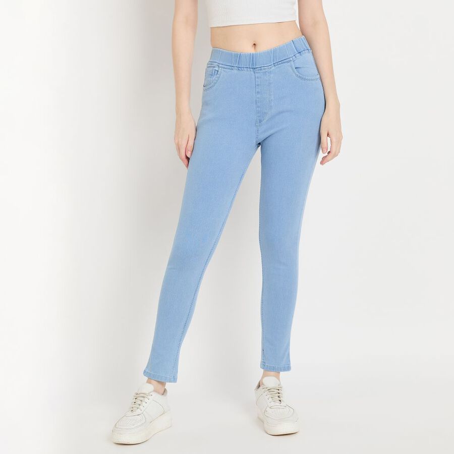 Ladies' Jeans, Ice Blue, large image number null