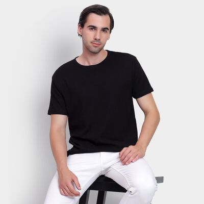 Men's Round Neck Half Sleeves T-Shirt