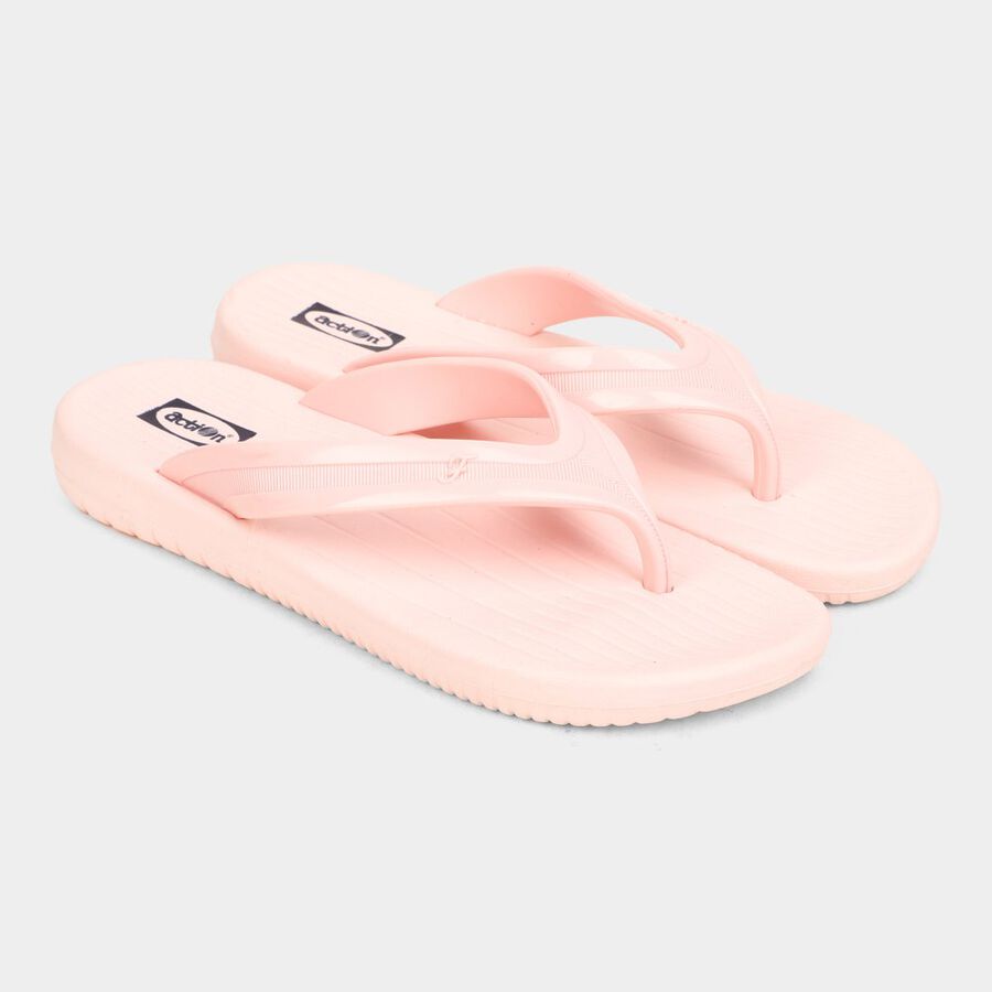 Womens Moulded Sliders, गुलाबी, large image number null