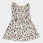 Girls' Cotton Frock, Light Blue, small image number null
