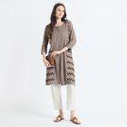 Ladies' Kurta, Dark Grey, small image number null