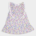 Girls' Cotton Frock, लाइलेक, small image number null