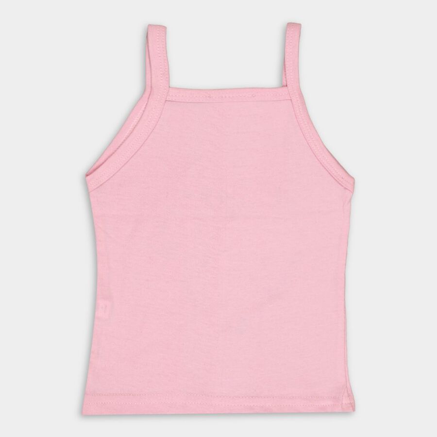 Infants' Cotton Vest, Pink, large image number null