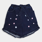 Girls' Shorts, Dark Blue, small image number null