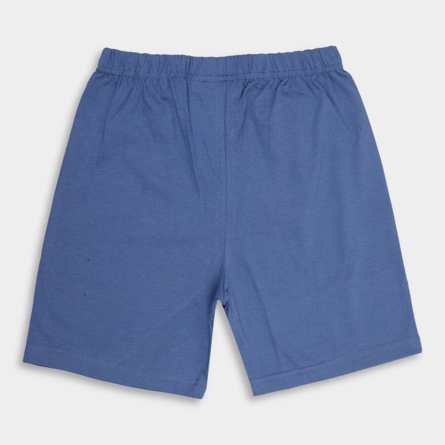 Boys' Bermudas, मध्यम नीला, large image number null