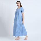 Ladies' Nighty, Mid Blue, small image number null