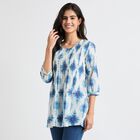 Ladies' Kurta, नेवी ब्लू, small image number null