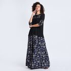 Ladies' Lehenga Skirt, Navy Blue, small image number null