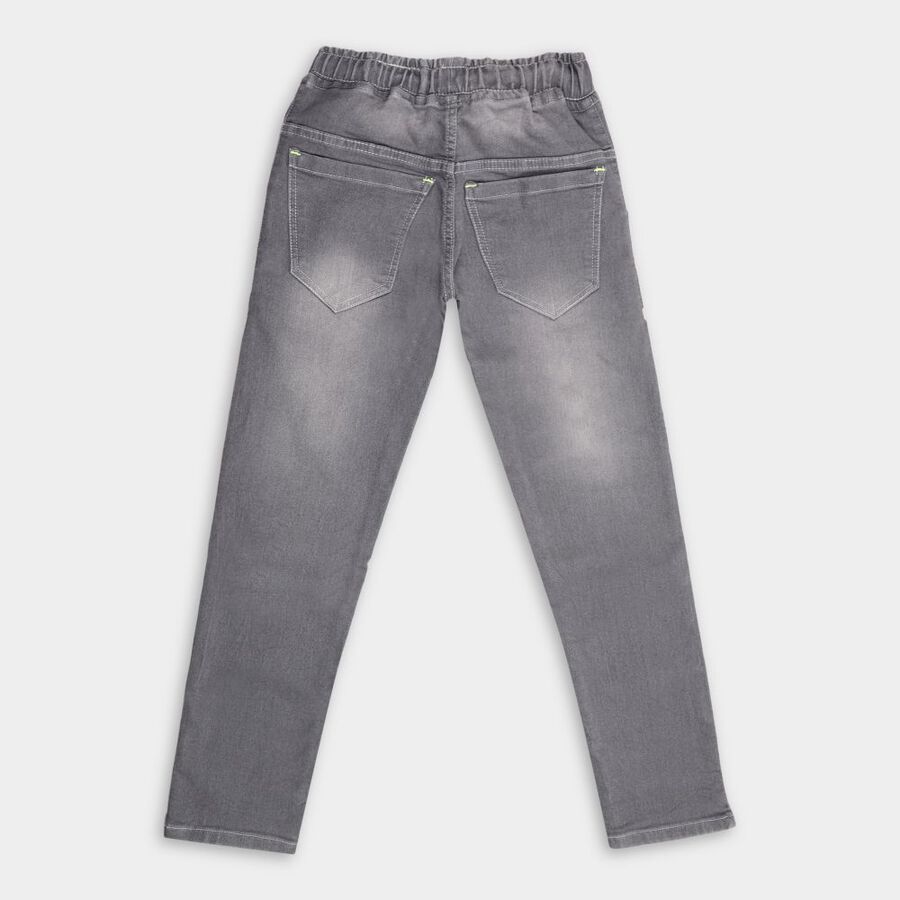 Boys' Jeans, हल्का ग्रे, large image number null