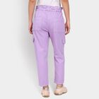 Ladies' Cotton Jeans, Purple, small image number null