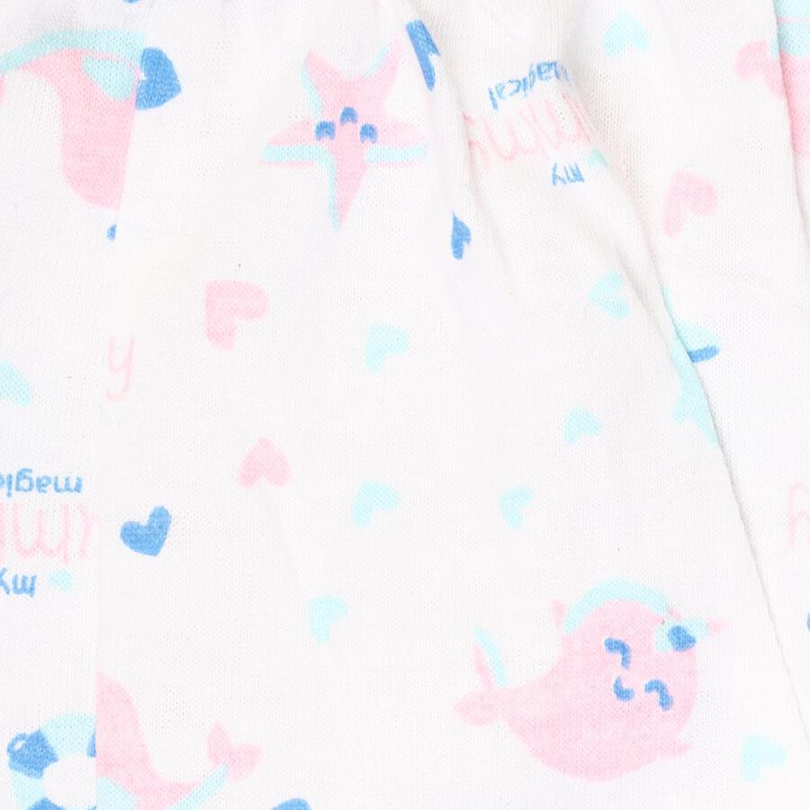 Infants' Cotton Skirt Top, Light Pink, large image number null