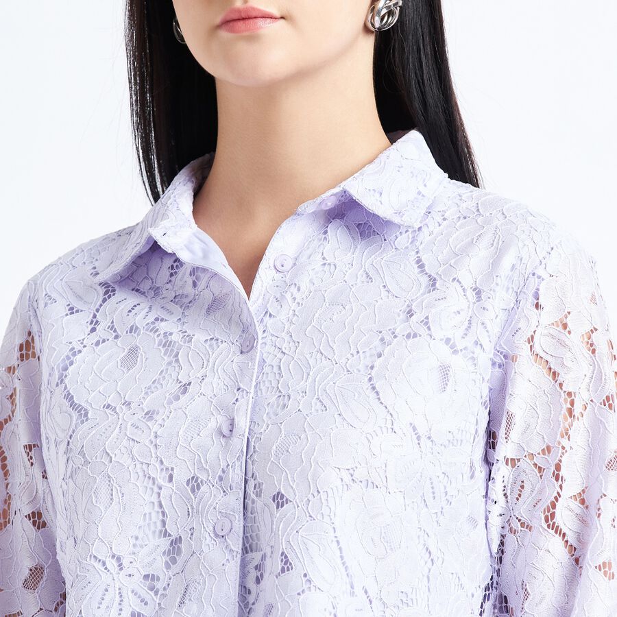 Ladies' Shirt, Lilac, large image number null