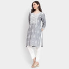 Ladies' Kurta, Light Grey, small image number null