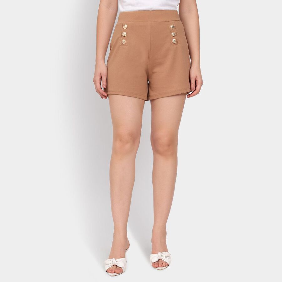 Ladies' Shorts, Beige, large image number null