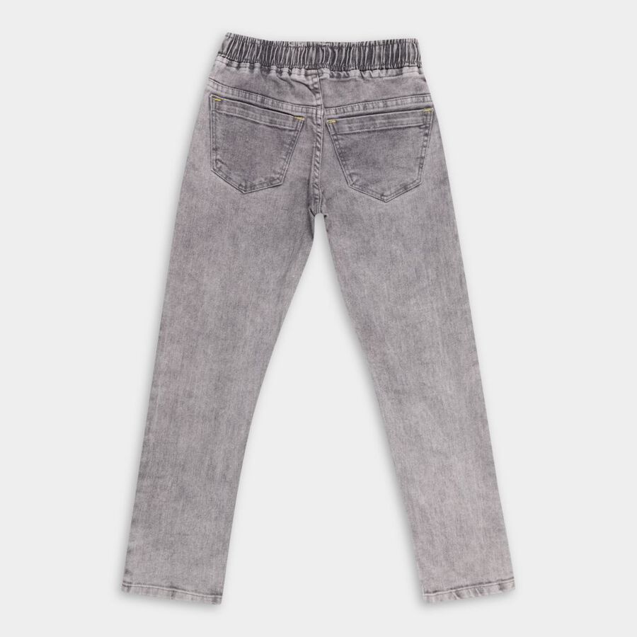 Boys' Jeans, हल्का ग्रे, large image number null