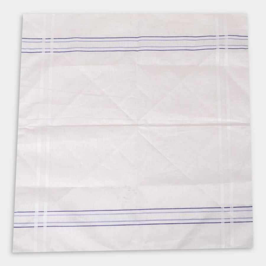 Men's Hanky, सफ़ेद, large image number null