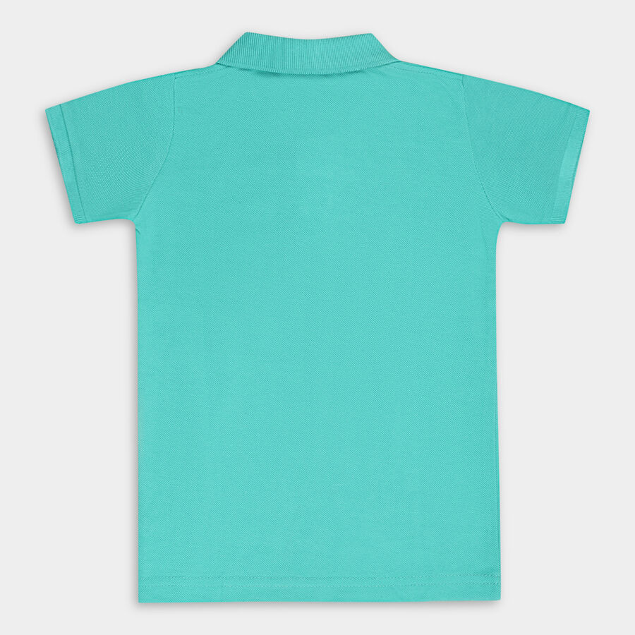 Boys' T-Shirt, Dark Green, large image number null