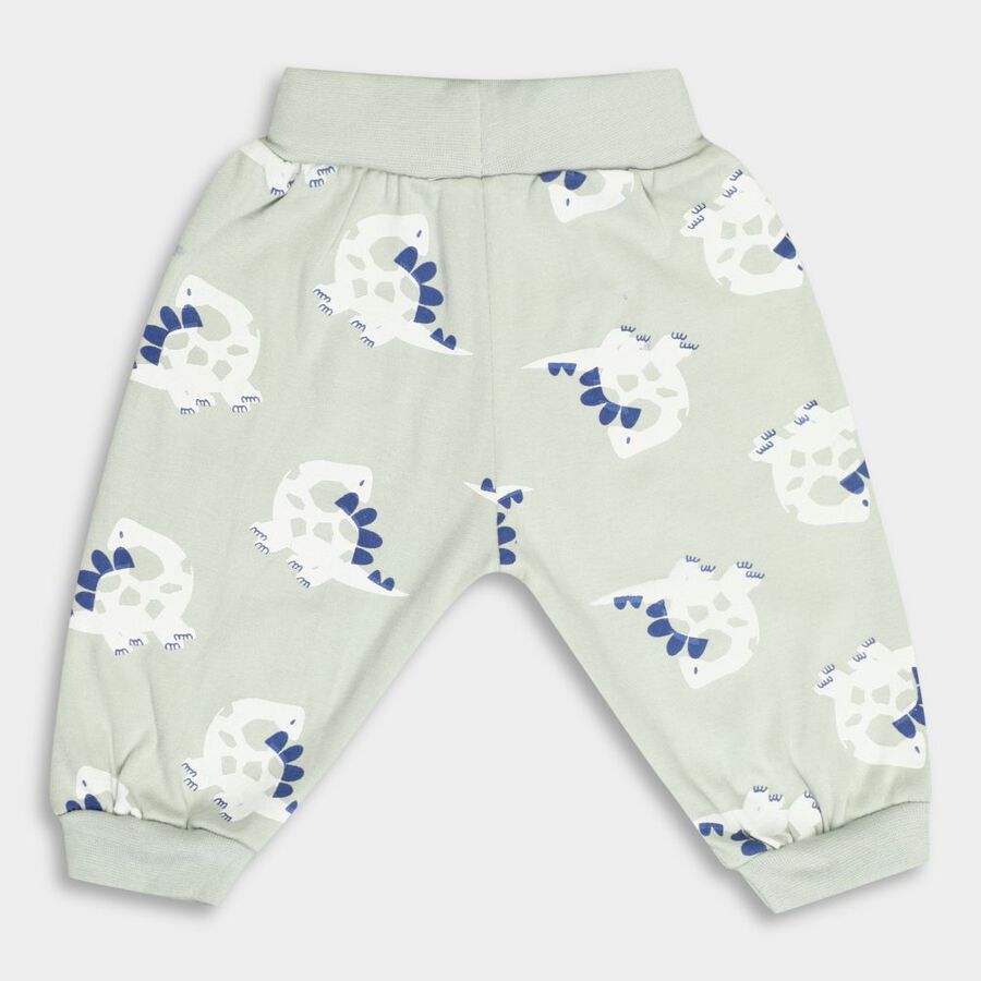 Infants' Cotton Pyjama, हल्का हरा, large image number null