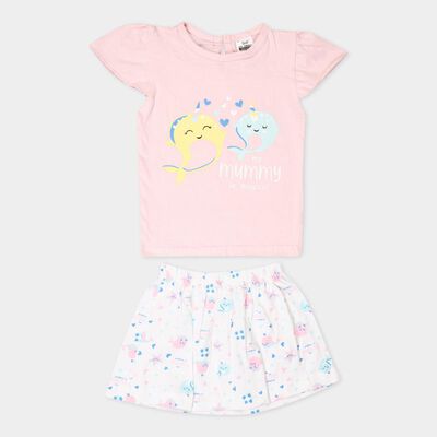 Infants' Cotton Skirt Top